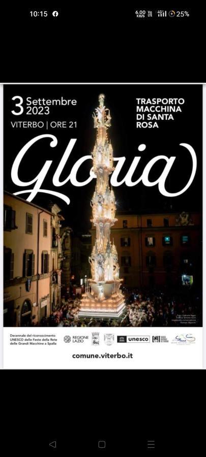 I Celestini Lägenhet Viterbo Exteriör bild